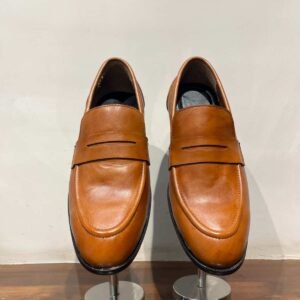 Tan Soft Leather Moccasins