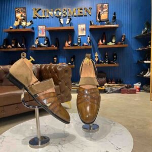 Brushoff Suede Leather Sandals